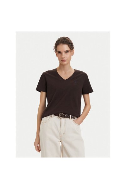 Beverly Hills Polo Club Γυναικείο T-shirt 2230100362762 Καφέ