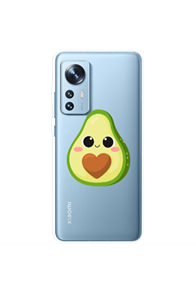 Other Xiaomi Mi 12 Pro Baby avocado Transparent Silicone TPU Θήκη