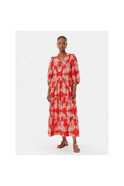 Lola Casademunt Rochie de vară pentru femei LS2616138 23B Roșu