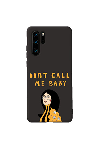 Other Huawei P30 Pro Call me baby Black Colored Silicone TPU Θήκη