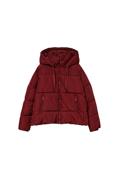Vero Moda Geacă de iarnă pentru femei 10311196 Roșu