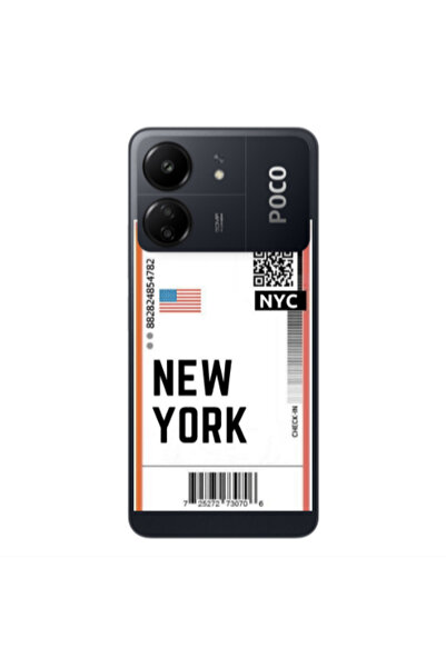 Other Xiaomi Poco C65 New York NYC Transparent Silicone TPU Θήκη