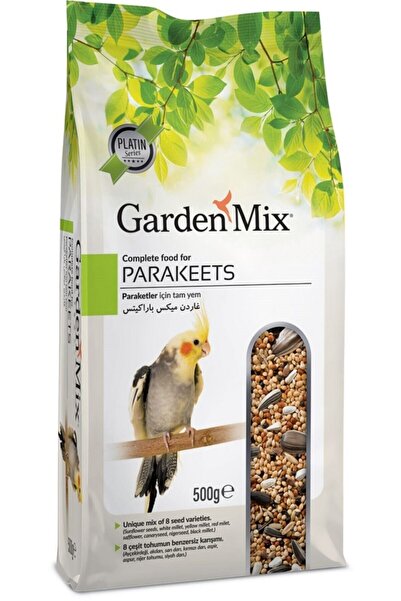 Gardenmix 10x500 Gram Garden Mix Platin Paraket Sultan Cennet Papağanı Yemi