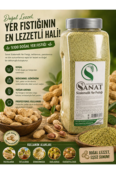 Gusto SÜSLEMELİK TOZ YER FISTIĞI 900GR