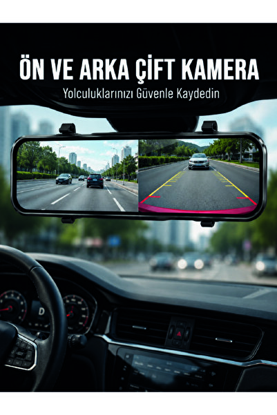 Genel Markalar Ayna Carplay Dokunmatik Araç Multimedya Ekranı Ön Arka Kameralı
