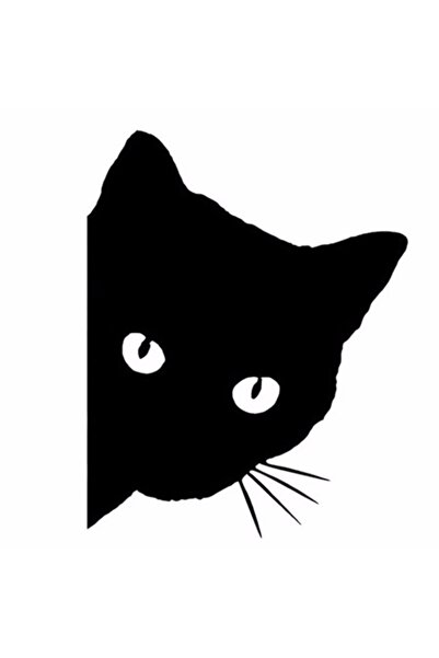 OEM Set of 4 Car Stickers, 11 x 14 cm, Black