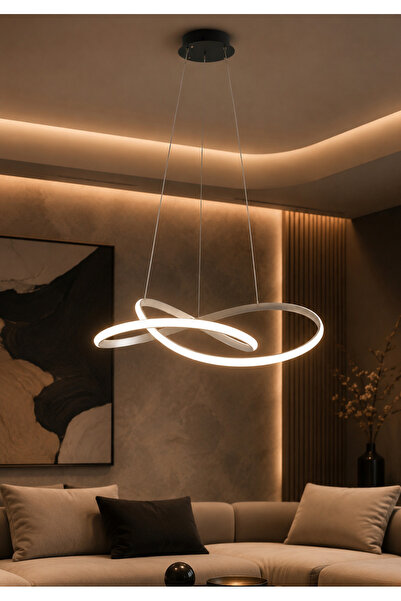 Grecia Modern Decorative Three-Color Integrated 60W Chandelier Stylish Design