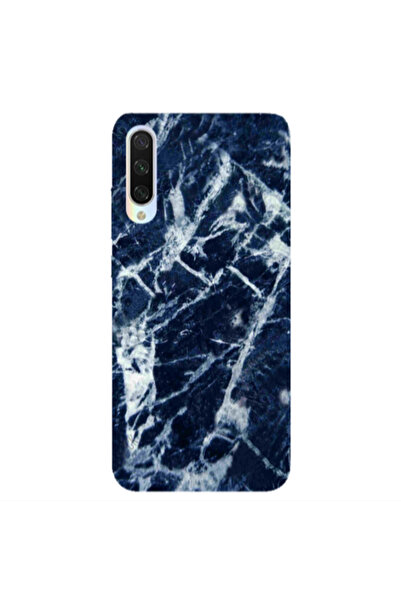 Other Xiaomi Mi 9 Lite Marble Cracked Purple Transparent Silicone TPU Θήκη