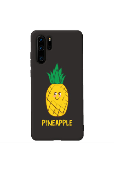 Other Huawei P30 Pro Pineapple Black Colored Silicone TPU Θήκη