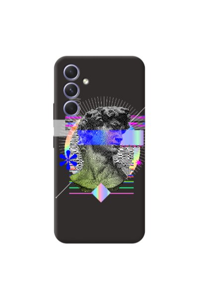 Other Samsung A26 Statue pixels Black Colored Silicone TPU Θήκη