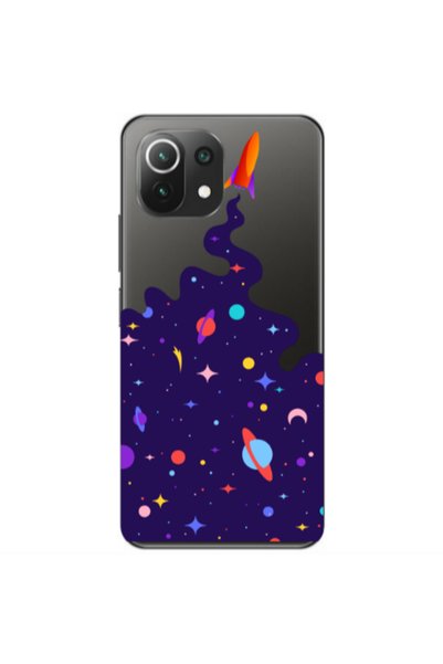 Other Xiaomi Mi 11 Lite Rocket Transparent Silicone TPU Θήκη