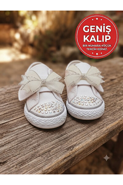 pediashoes Stylish Shoes for Girls with Stone-Bows and Orthopedic Soles