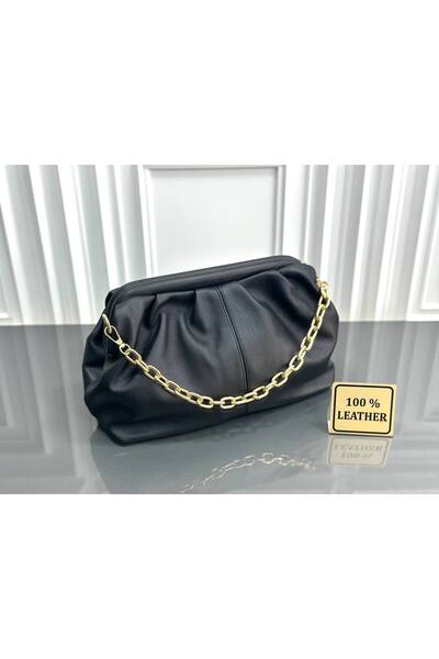 çkn sedat çakan çanta & fular & aksesuar Genuine Leather Women's Portfolio, H...