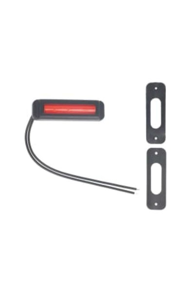 WAS Lampa Gabarit Dreapta/Stanga Forma: Dreptunghiular Rosu Led Inaltime 27mm...