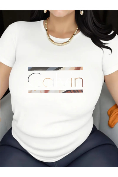 01THEONE Women'S Minimalist Letter Short-Sleeve T-Shirt - Sporty Casual Style...