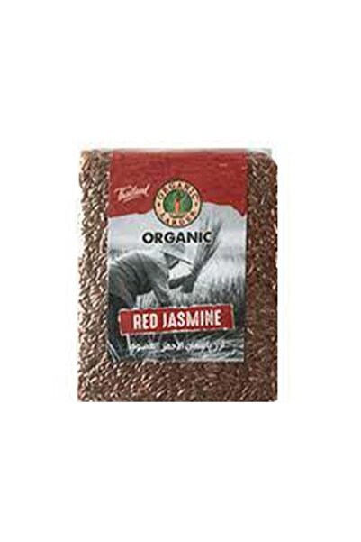 Organic Larder JASMINE RICE THAI RED (1KG)