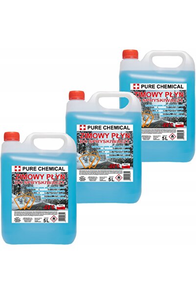 CHOSA Lichid De Parbriz De Iarna Parfumat, 3X 5L, Protectie Anti-Inghet Pana ...