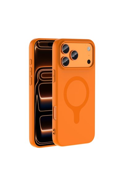 zore iPhone 17 Pro Max Case Pastel Colorful Magsafe Camera Raised Silicone Senk