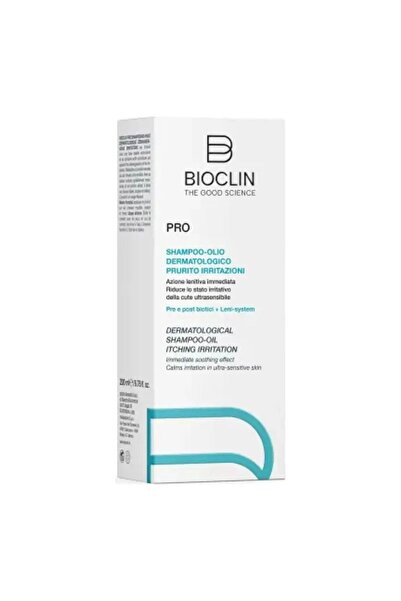 Bioclin Επαγγελματικό Δερματολογικό Σαμπουάν-Έλαιο για Κνησμό και Ερεθισμό 200ml