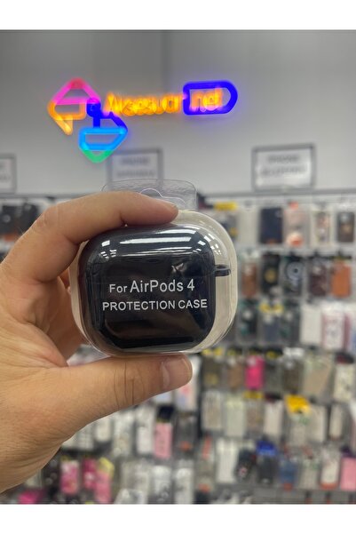 eaksesuarnet AirPods 4Th Generation Compatible Suede Textured Launch Silicone...