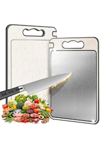 OEM Tocător de bucătărie 4-în-1 cu suprafață din titan pentru carne și pește,...