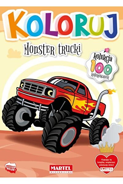 OEM Colorează Monster truck-urile, Martel, 2 ani+