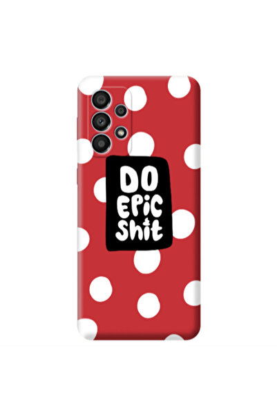 Other Samsung A53 Do Epic Shit Red Colored Silicone TPU Θήκη