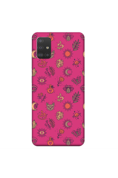 Other Samsung A71 Magic potion Fuchsia Colored Silicone TPU Θήκη