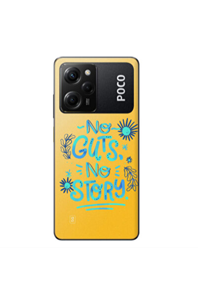 Other Xiaomi Poco X5 Pro No guts no story Transparent Silicone TPU Θήκη
