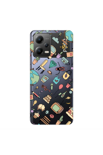 Other Xiaomi Poco X5 Mixed up Transparent Silicone TPU Θήκη