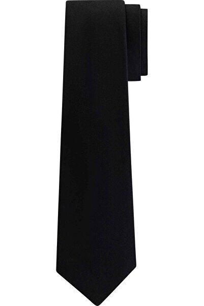 Calvin Klein Men's Brand Logoed Black Tie, Stylish and Suitable for Use