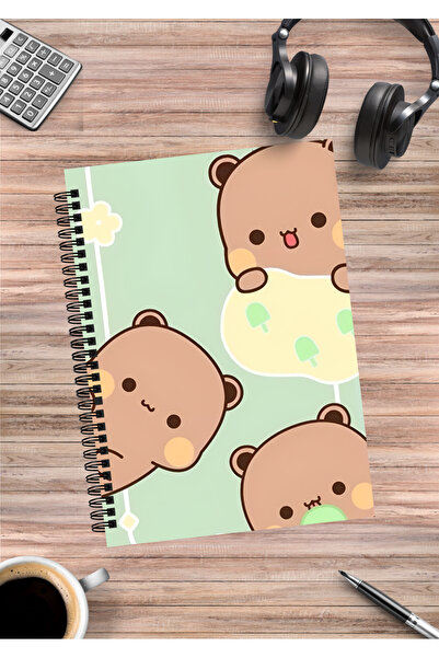 mertfigur Bubu Dudu Anime Spiral Notebook A5 (50 Sheets)
