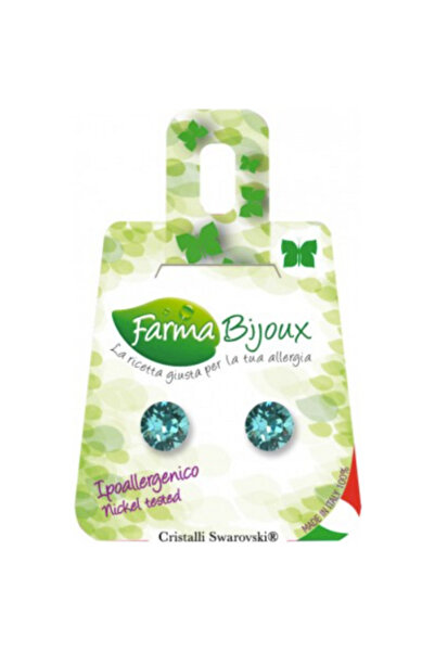 Farma Bijoux Υποαλλεργικά σκουλαρίκια με Swarovski ®   κρύσταλλο, στρογγυλό, ...