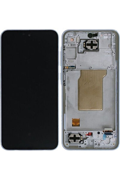 Samsung Οθόνη με μηχανισμό αφής και πλαίσιο για Galaxy A36 SM-A366 (Μαύρο) Κω...