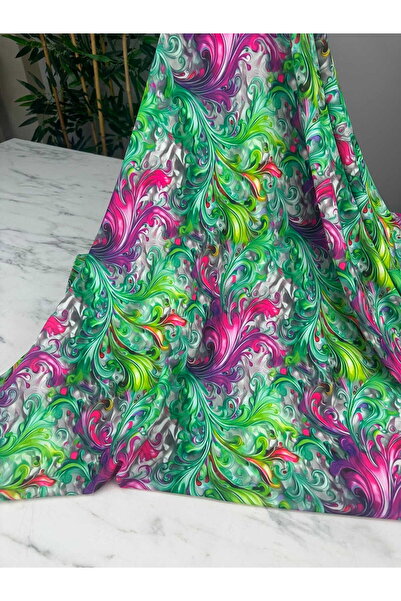 ipekkumaş Valentio Patterned Crepe Fabric