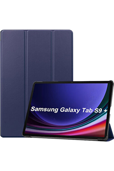 Other Σονίκ Ανθεκτική Μπλε Θήκη Flip για Samsung Galaxy Tab S9+ Tab S10+ S9 FE+