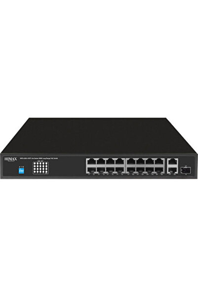 Other Himax PS11602FE-L Διαχειριζόμενος διακόπτης PoE+ με 16 θύρες Ethernet κ...