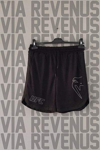 Vordevia Ufc Printed Special Jersey Training Shorts with Piping Detail