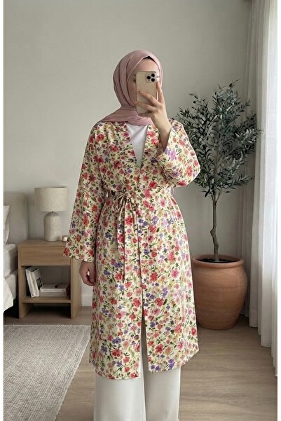 kimono Viskon %100 Pamuk