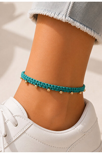 EL YAPIMI Dorika Macrame Anklet