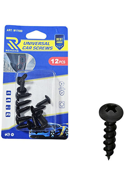 OEM Rchang Βίδες Αυτοκινήτου Γενικής Χρήσης W17669 – Σετ 12 Τεμαχίων Βιδών Αυ...