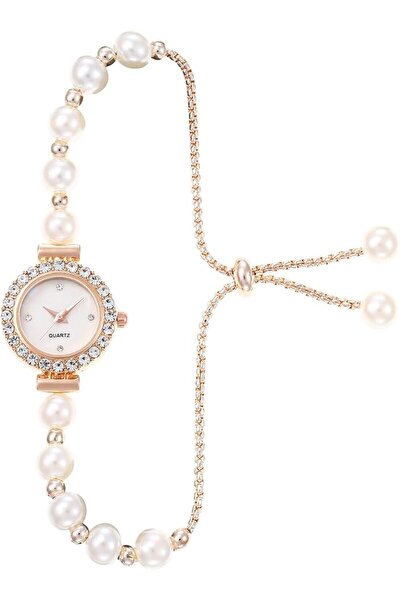 Arabest Women's Fashion Simple Floral Bracelet Watch,Diamond Quartz Light Lux...