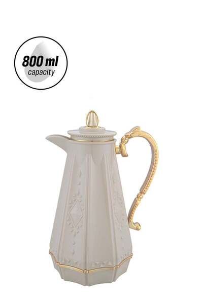 Gazella Plastic Tea & Coffee Flask 800 Milliliter Beige