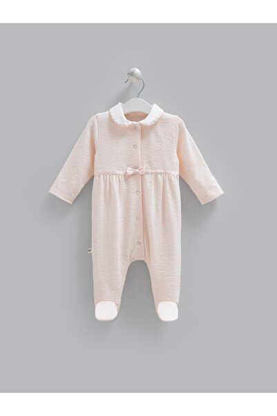 Caramell Beti Premium Girls' Jumpsuit Salmon