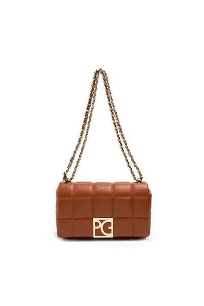 PG1 2026 Fashion Solid Color Cover Bag Style Chain Strap Women's Shoulder Bag