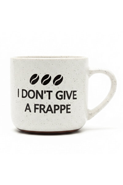 AKDC Baytix "I Don't Give a Frappé" White Ceramic Mug — 300 ml
