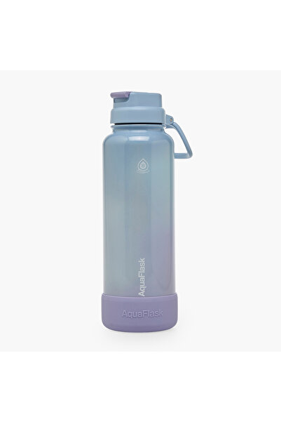 AquaFlask Candy Floss Ombre Print Stainless Steel Water Bottle with Handle - ...