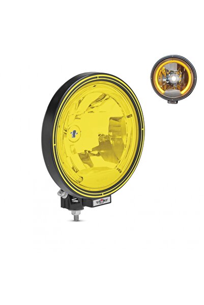 Flexzon Στρογγυλός Προβολέας Ομίχλης 12V / 24V για Οροφή Φορτηγού, Κίτρινος μ...