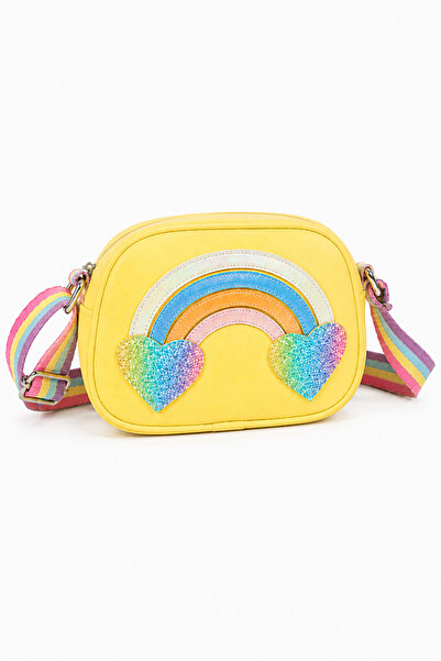 ICONE BAG Rainbow Patterned Girls' Shoulder Bag, Girls' Shoulder Bag, Rainbow...