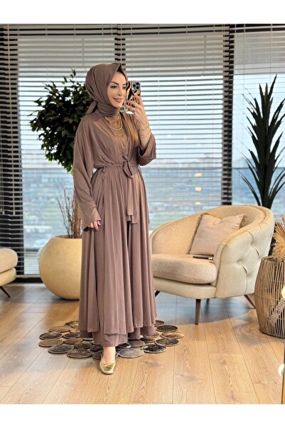 HEAWENİST Hwn6277 Sümeyye Suit Mink